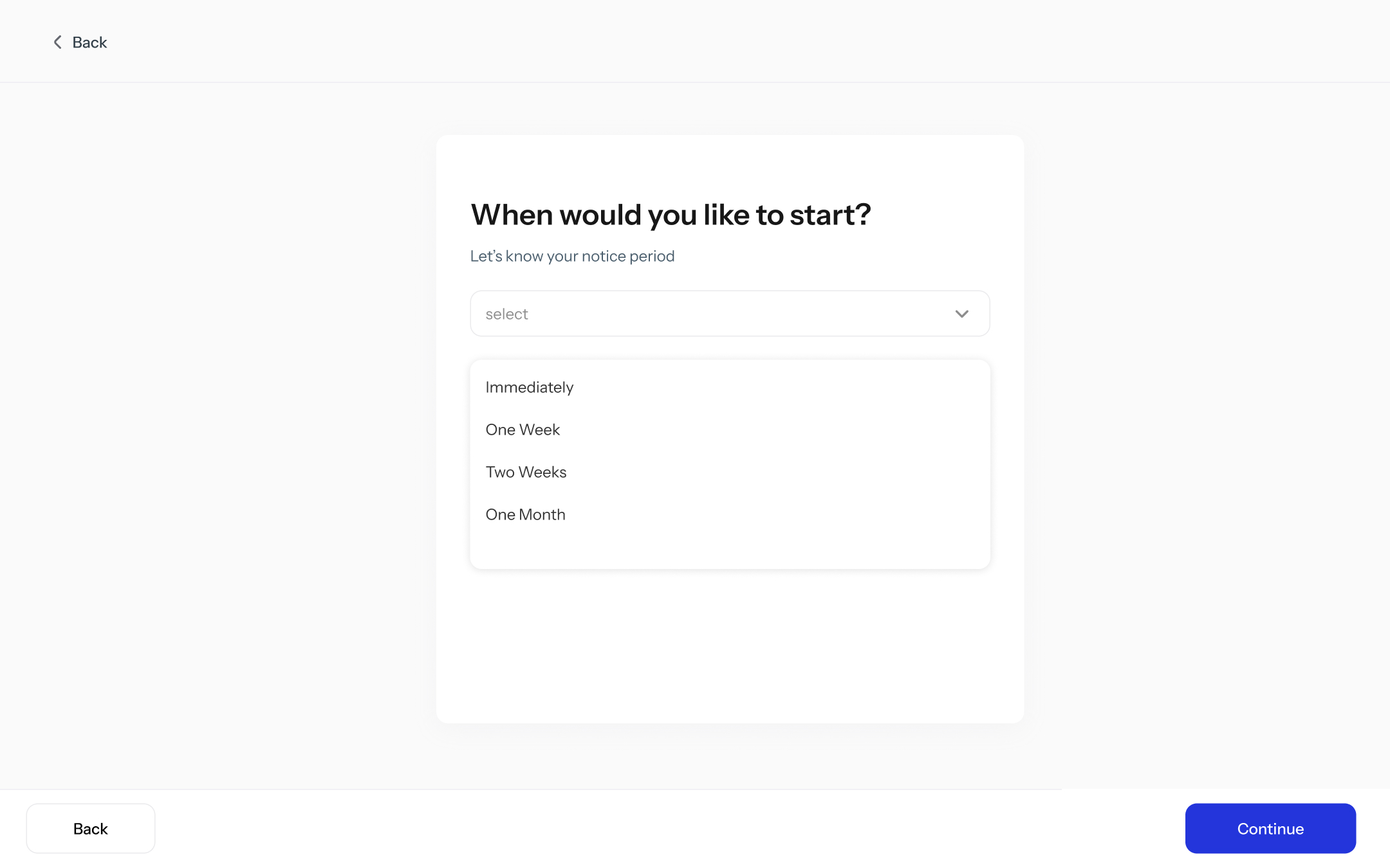 Goal-first questionnaire — not a form wall – 8