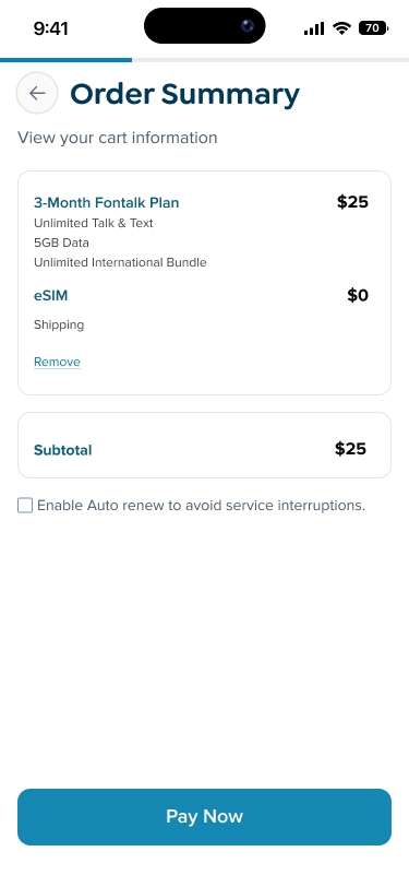 Create an account and build the plan you actually need – 6